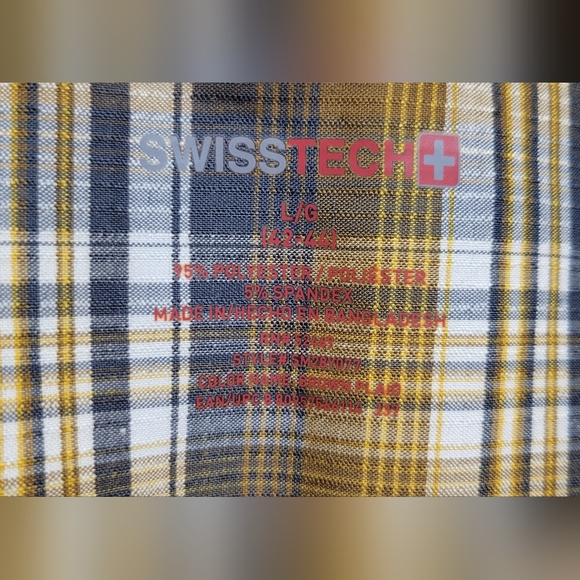 Swiss tech men's button down - Picture 3 of 4